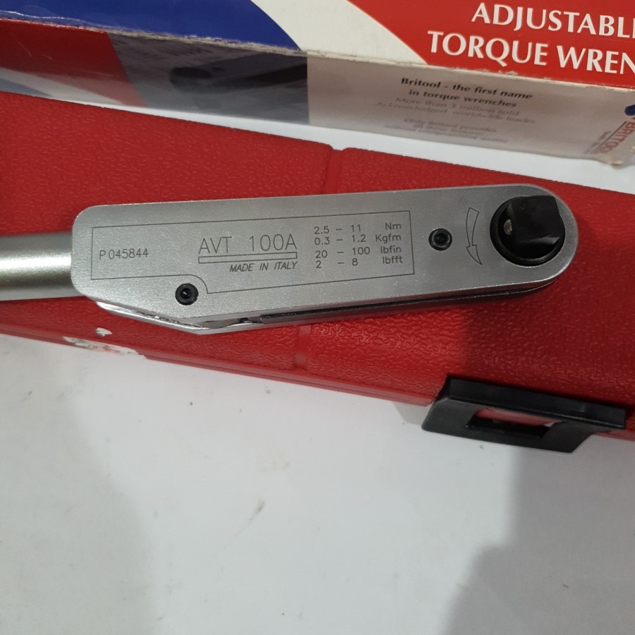 Jual BRITOOL AVT100AEX Kunci Momen Torsi 3/8 Inch 2.5 - 11 Nm Torque ...