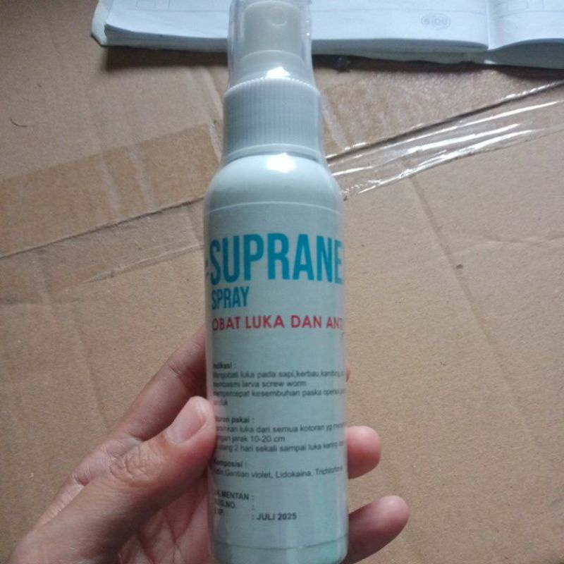 Jual Supranex 100ml obat semprot luka luar untuk hewan ternak | Shopee ...