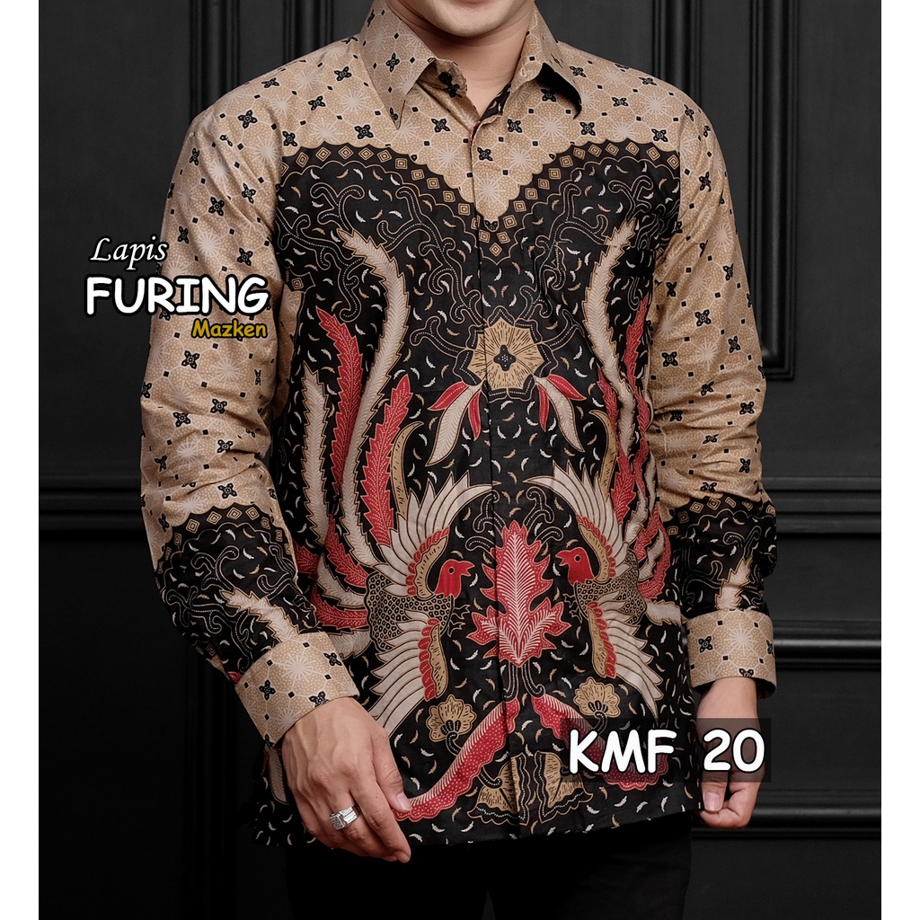 Jual Kmf Kemeja Furing Batik Furing Premium Lengan Panjang Shopee