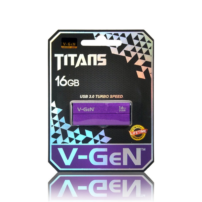 Jual FlashDisk 8GB 16GB 32GB 64GB 128GB V-GeN TITAN USB 3.0 ORIGINAL ...