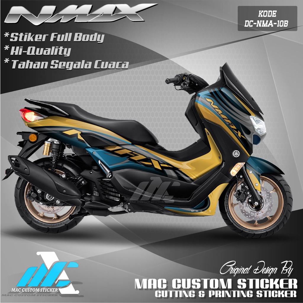 Jual Decal Nmax New Stiker Full Blok Nmax Dc Nma Stiker