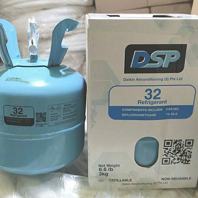 Jual Freon R32 kemasan tabung 3kg orisinil | Shopee Indonesia
