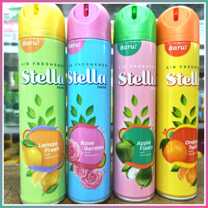 Jual Stella pengharum ruangan spray stella spray Semprot Botol 200ml ...