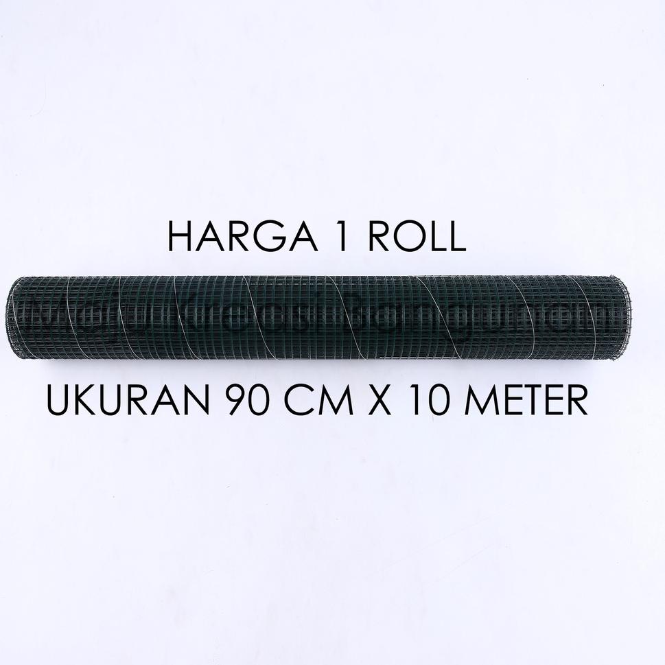 Jual [KODE SHAJM] Kawat Loket 10 Meter PVC Hijau 1/2 Inch Wire Mesh ...