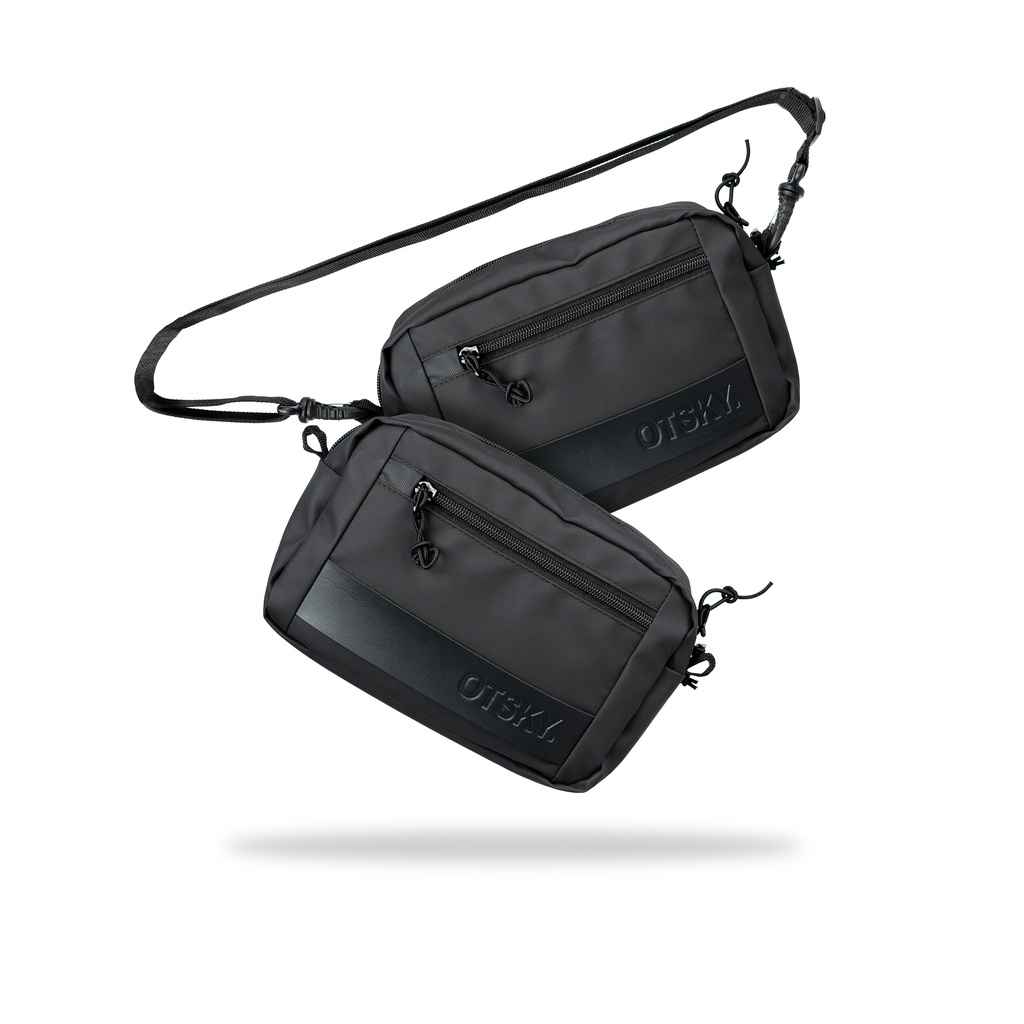 Jual Otsky Daily Pouch SB Waterproof Black Pria | Shopee Indonesia