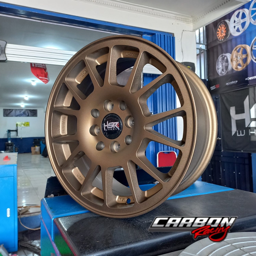 Jual VELG MOBIL HSR FE02 RING 15 LEBAR 65 PCD 4X100 4X114,3 ET42 SANDY ...