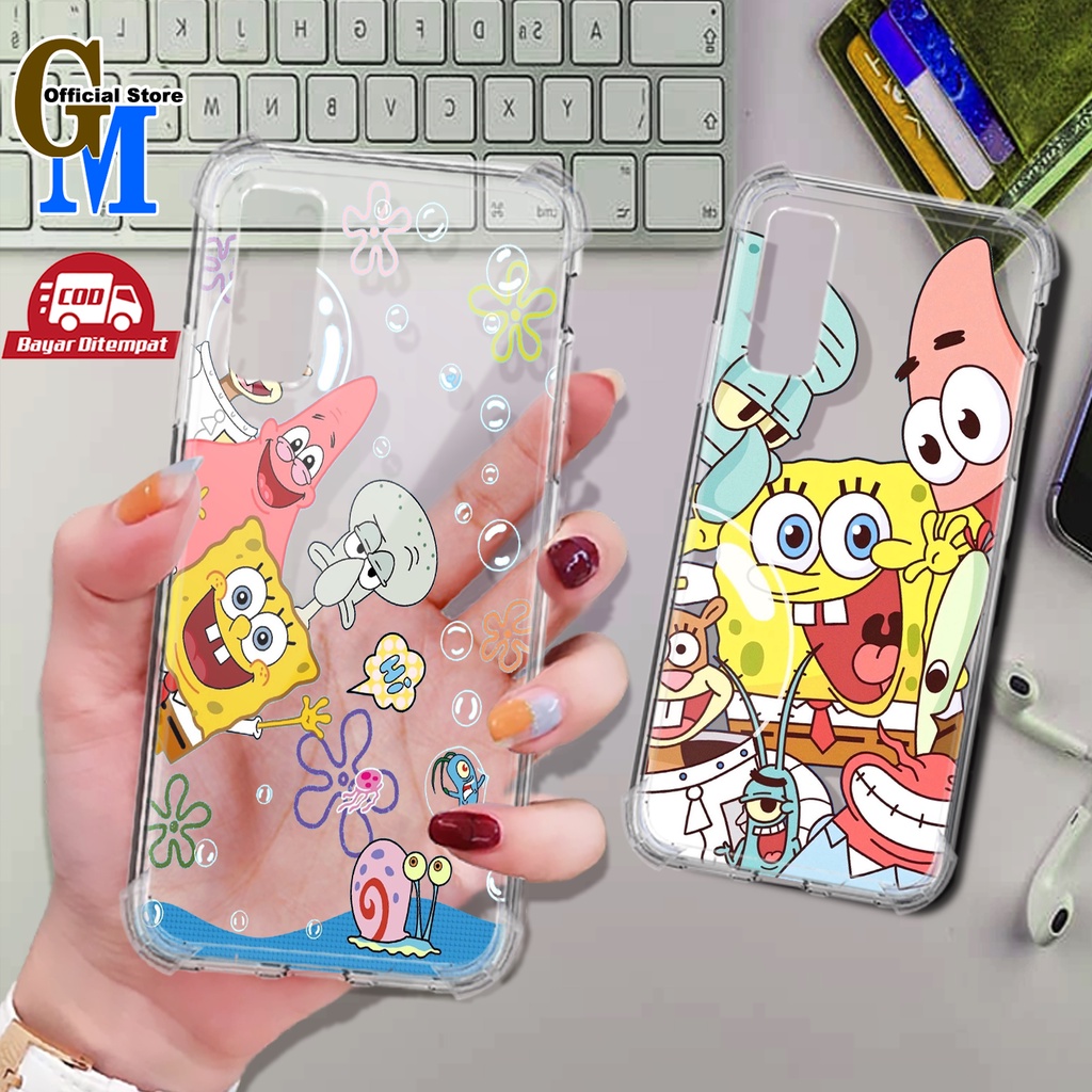Jual Case Anticrack SPONGEBOB Casing Softcase Silikon Case Hp IP XS MAX ...