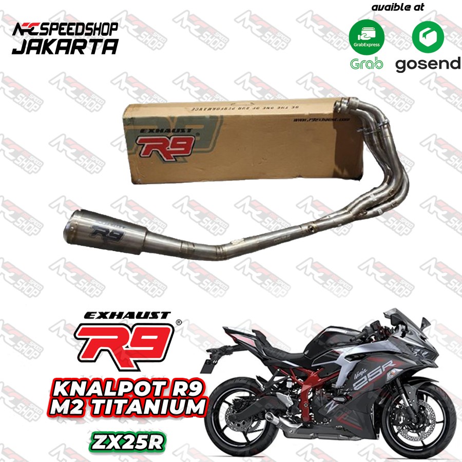 Jual Knalpot R9 Ninja ZX25R M2 Zeta R Series Fullsystem | Shopee Indonesia