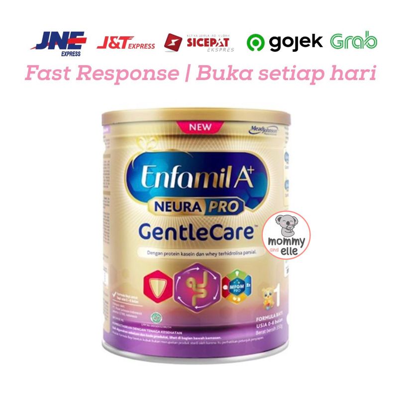 Jual ENFAMIL A+ 1 GENTLE CARE 350 GRAM (susu formula bayi alergi