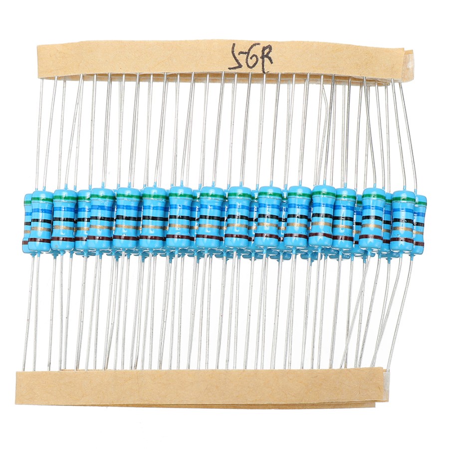 Jual 10PCS Resistor 0,5Watt - 56R 56 Ohm 0,5W 1/2 W 1% Metal Film ...