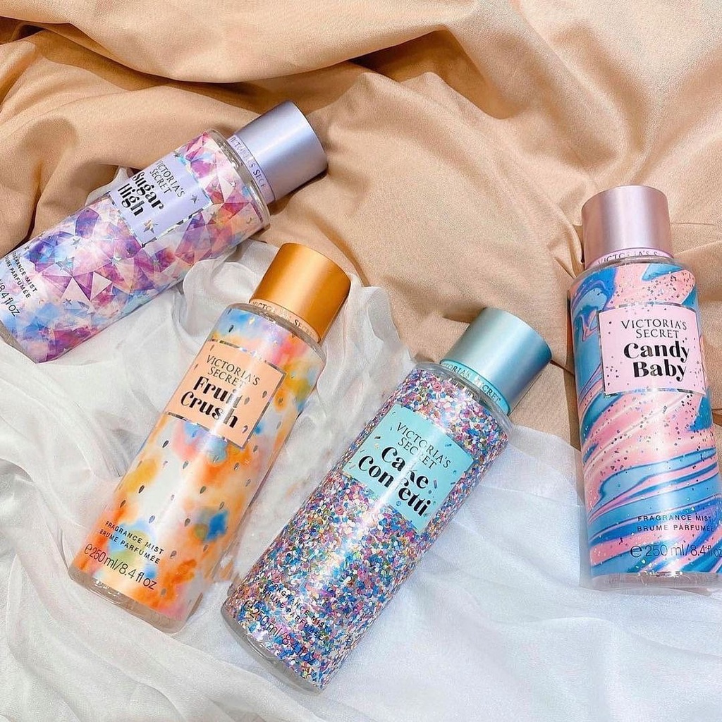 Jual [COD] BODY MIST LOTION VS CAKE CONFETTI CANDY BABY