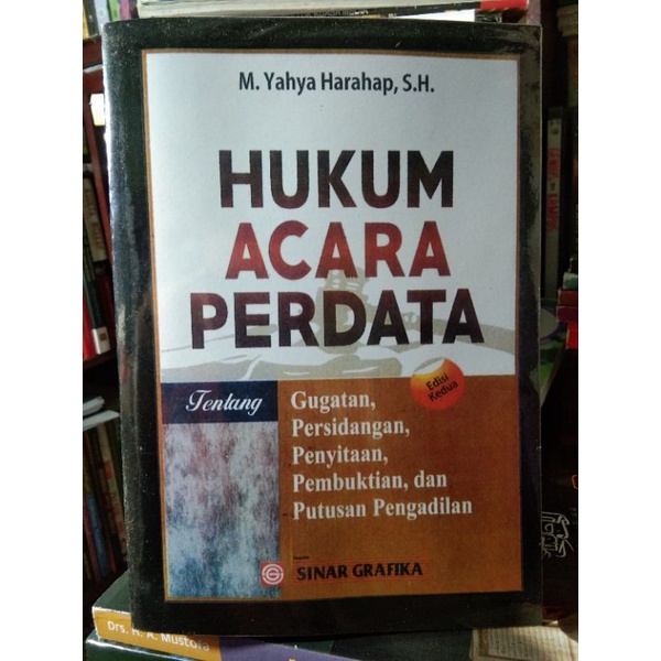 Jual Hukum Acara Perdata Tentang Gugatan, Persidangan, Penyitaan ...