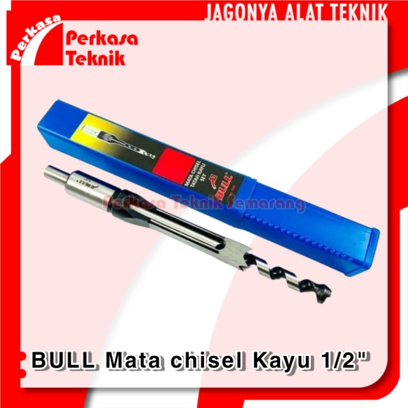 Jual BULL Mata bor chisel Kayu Mata bobok kayu ukuran 1/2