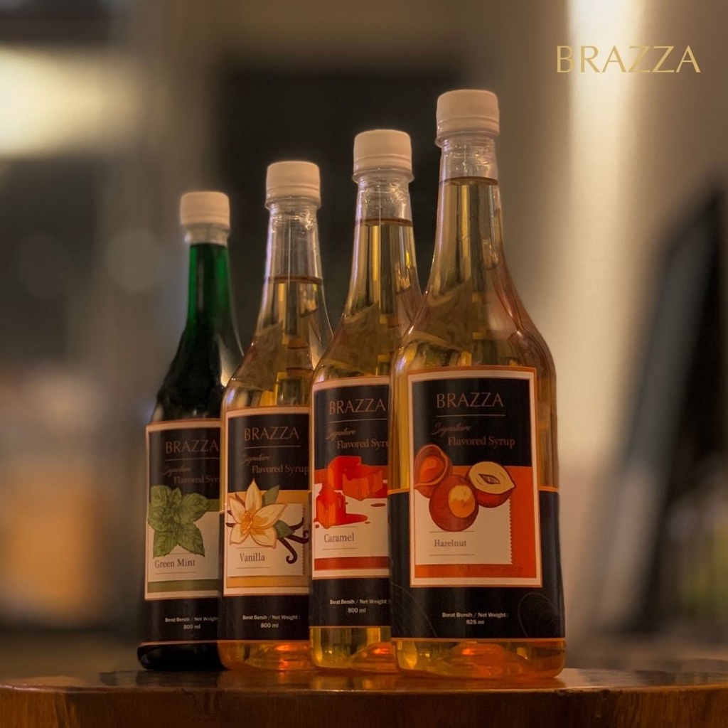 Jual Flavoured Syrup Vanilla 800ml - Brazza Sirup Rasa Vanilla | Shopee ...
