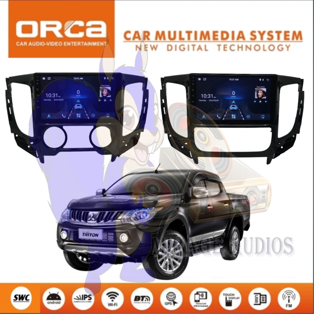 Jual Head Unit Android Eco Lite Strada Triton 2015 - 2019 9 inch PNP ...