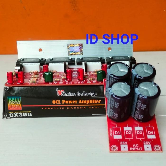 Jual Kit Power Ampli Stereo Watt Bell Bgr Tr Model Sanken Psu Elco Pcs Shopee Indonesia