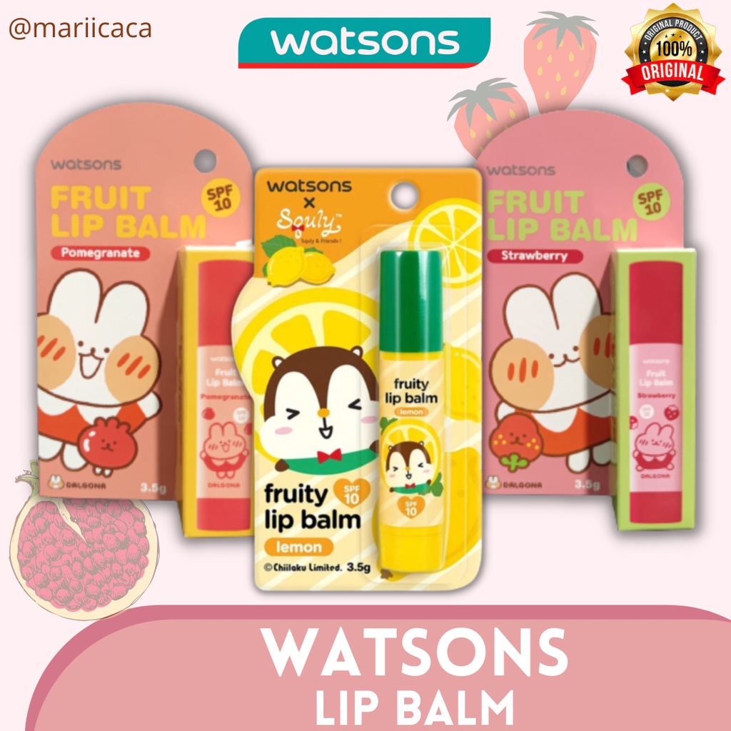 Jual Watsons Lip Balm Shopee Indonesia