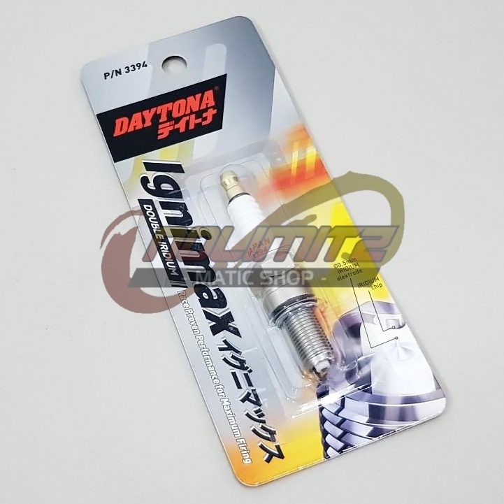 Jual Busi Daytona Racing Ignimax Double Iridium Yamaha Nmax Aerox Lexi Vario Beat Scoopy