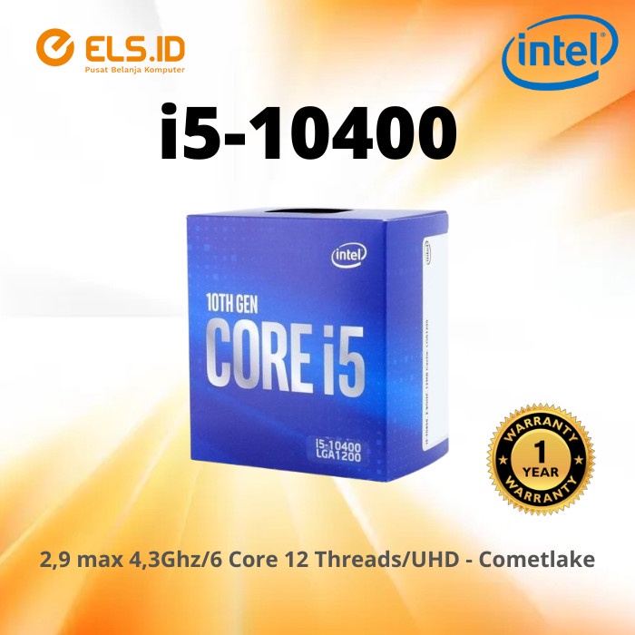 Jual Processor Intel Core i5-10400 UHD (BOX) | Shopee Indonesia