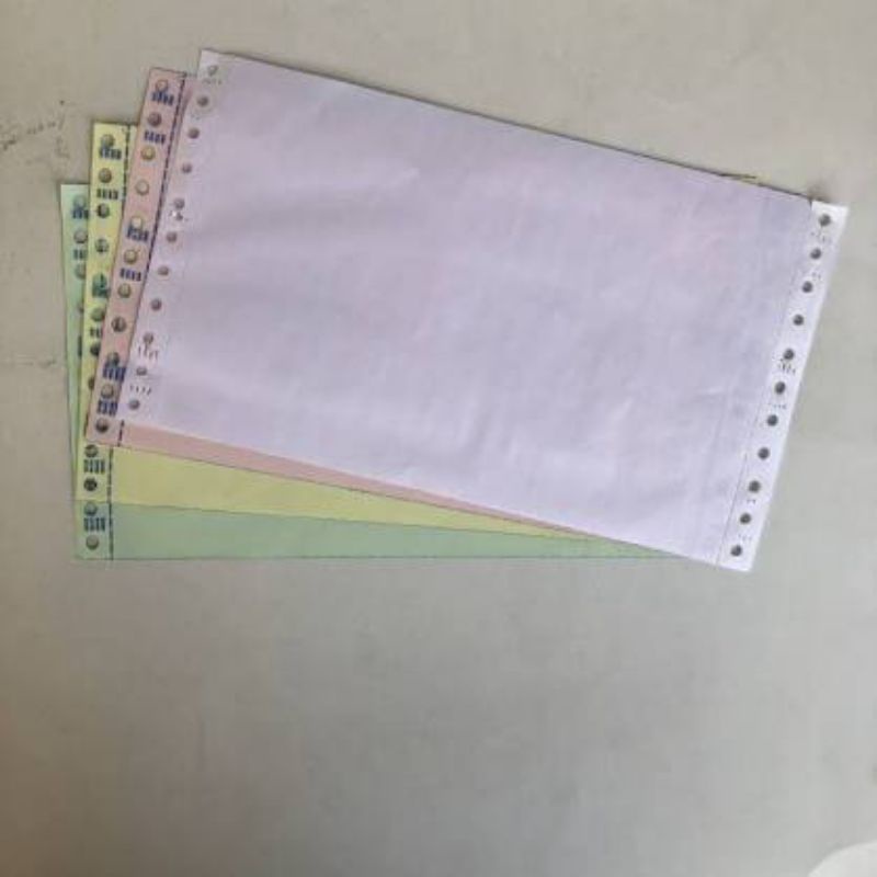 Jual Kertas Continuous Form Rangkap 4 bagi 2 91/2
