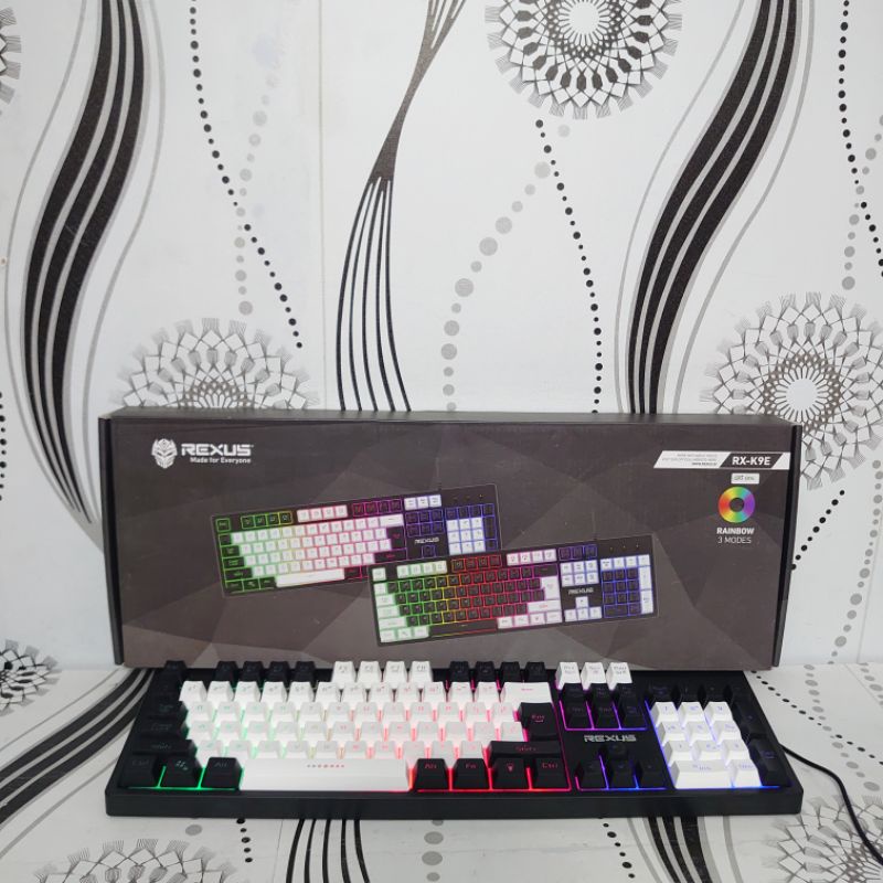 Jual Spesifikasi keyboard Rexus RX-K9E Tipe keyboard : keyboard gaming ...
