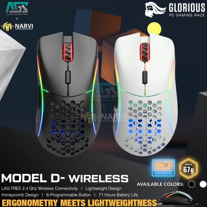 Jual Glorious Model D- Minus Wireless - Gaming Mouse | Shopee Indonesia