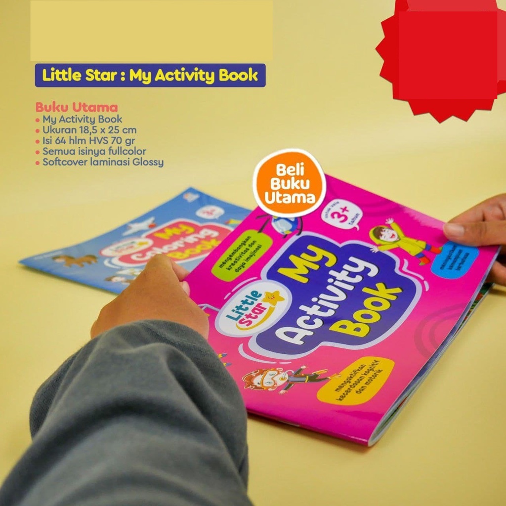 Jual LITTLE STAR MY ACTIVITY BOOK pintar membaca menulis berhitung ...