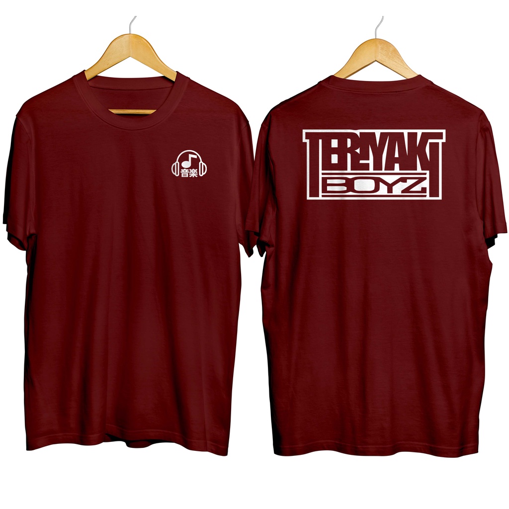 Kaos distro japan music TERIYAKI BOYZ- JPOP material cotton fleece