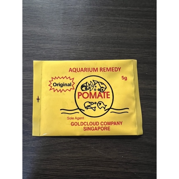 Jual Pomate Singapura Original / Obat Ikan 5gr | Shopee Indonesia