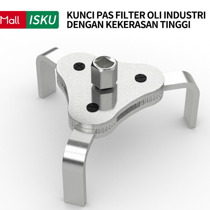 Jual ISKU Kunci Filter Universal Oli 2 Way Oil Filter 55 115mm Kunci