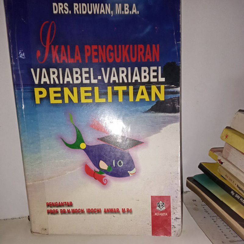 Jual buku skala pengukuran variabel-variabel penelitian karangan Drs ...