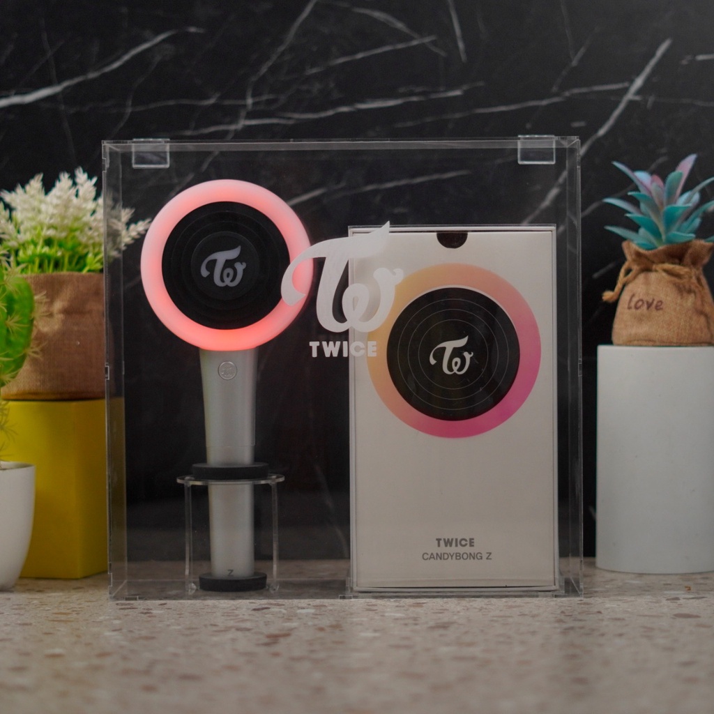 Jual Box Lightstick TWICE versi 2 dgn Spons / Box Tempat Lightstick ...