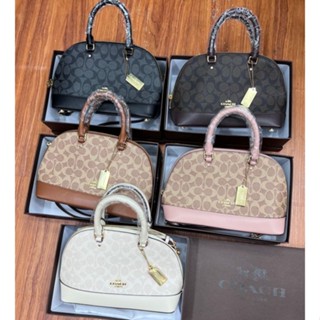 Coach Alma warna coklat Original jual Rugi