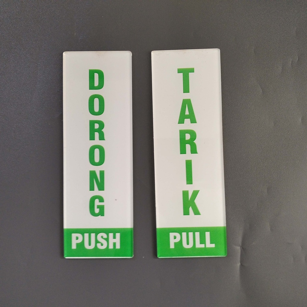Jual Akrilik Dorong Tarik Hijau, Akrilik Pintu, Hiasan Furniture ...