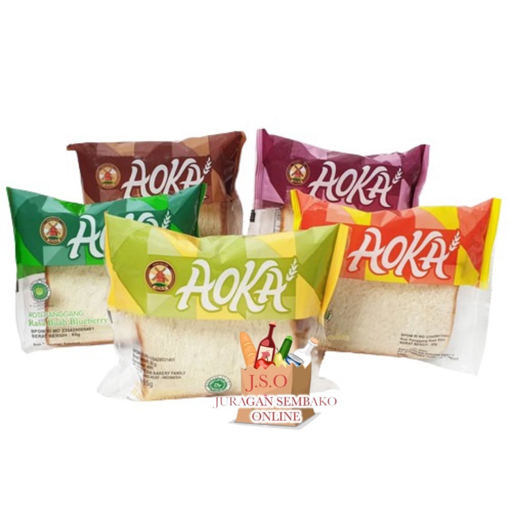 Jual Jso Aoka Roti Panggang All Varian Rasa Coklat Vanila