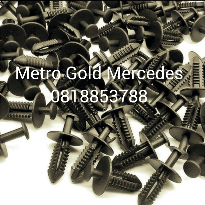 10 Clips Fixation Tapis De Sol BMW E38 E39 E46 E83 – Noirs, Plastique, Référence 82119410191