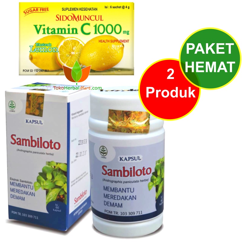 Jual PAKET HEMAT SUPLEMEN DAYA TAHAN TUBUH : VITAMIN C 1000MG