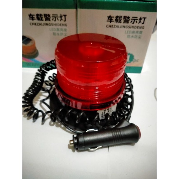 Jual Lampu Rotari/LED rotari lampu emergency 12V/24V 2 mode | Shopee ...