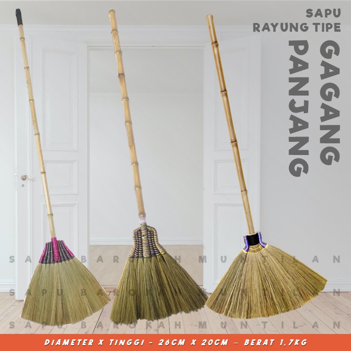 Jual Sapu Rayung Ijuk Kuat, Tipe Gagang Panjang | Shopee Indonesia