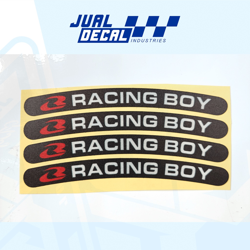 Jual Stiker Velg Sticker Velk RACING BOY | Shopee Indonesia