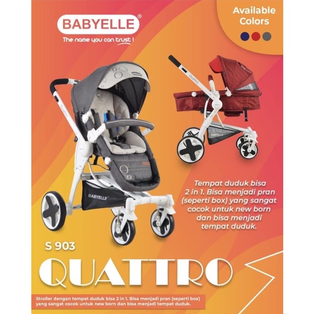 Stroller baby elle quattro sales