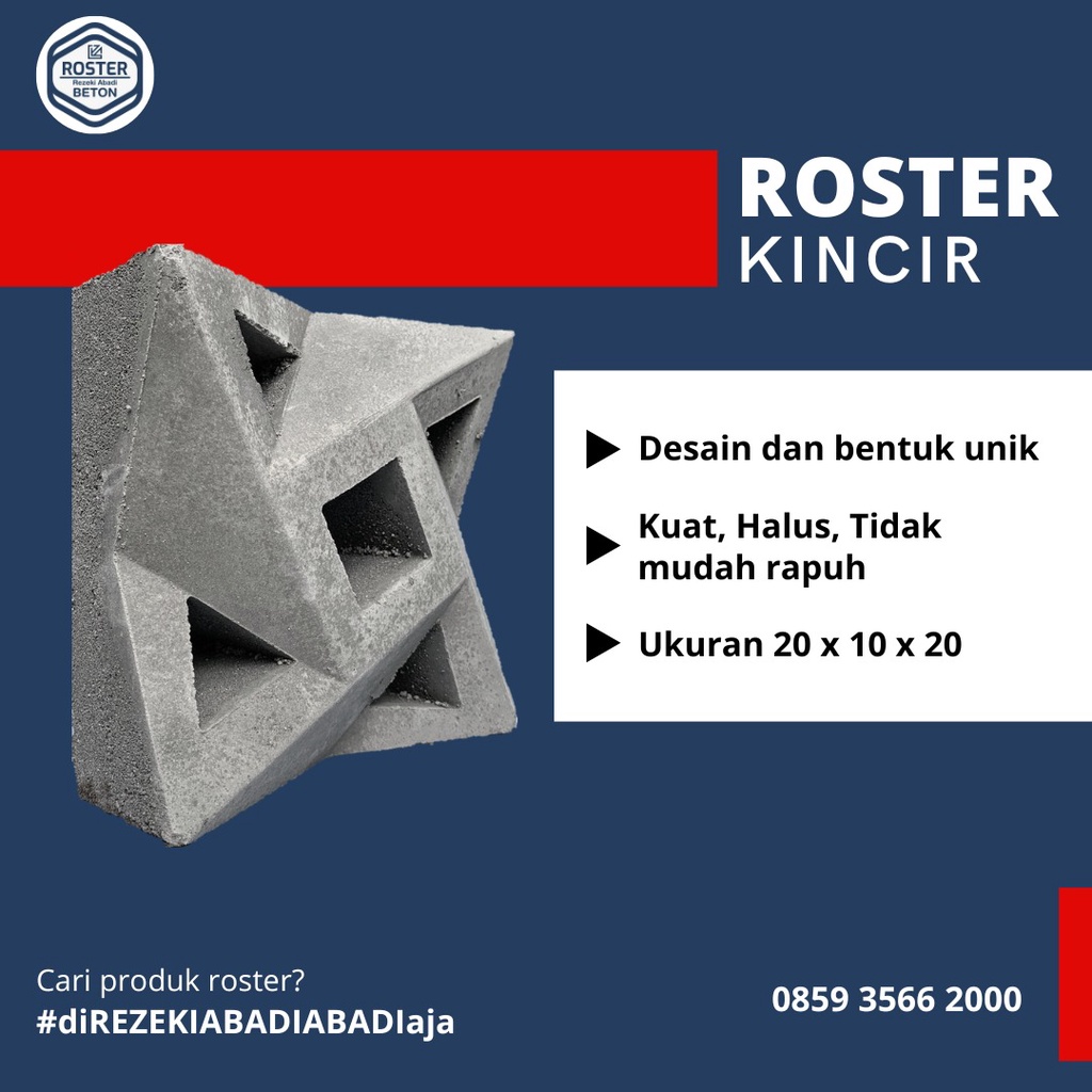 Jual Roster,Roster Beton,Roster Minimalis,Roster Beton | Shopee Indonesia