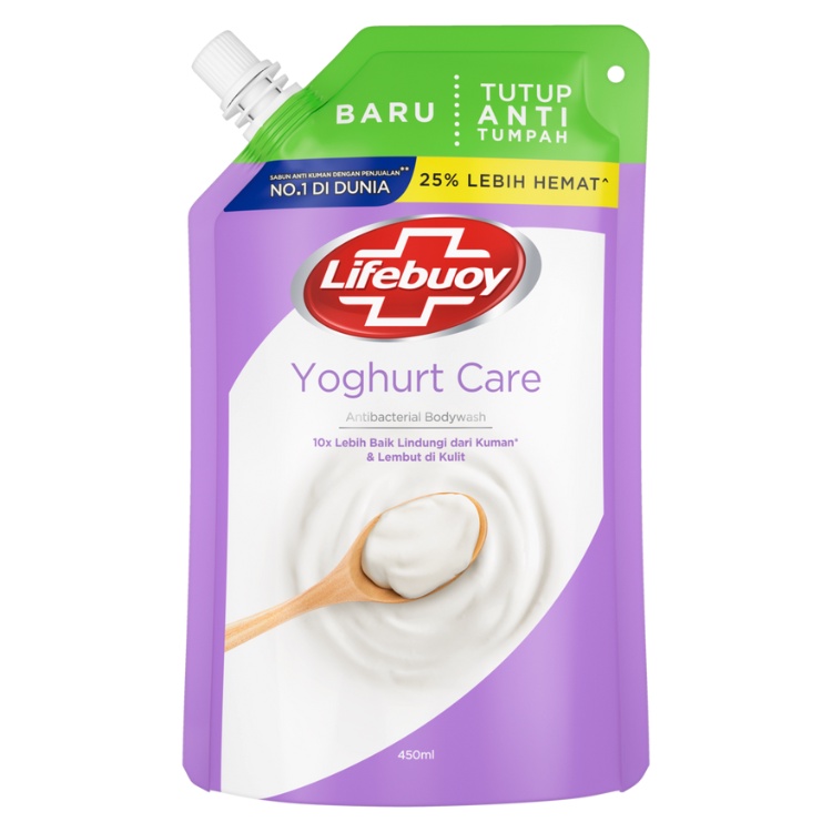 Jual Lifebuoy Body Wash Refill Yoghurt Care 400ml Shopee Indonesia