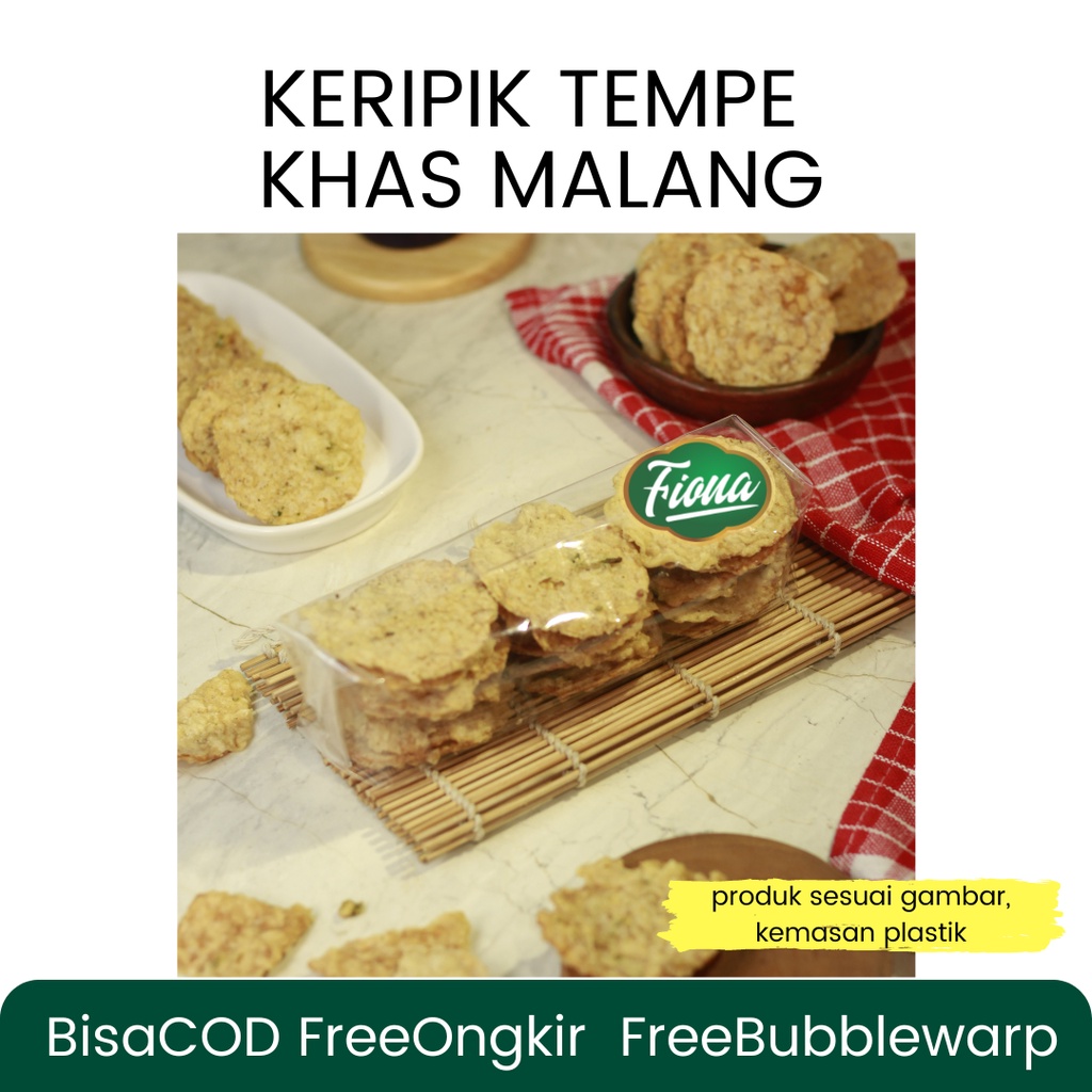 Jual Keripik Tempe Asli Malang Kriuk Daun Jeruk ~ Oleh Oleh Khas Malang