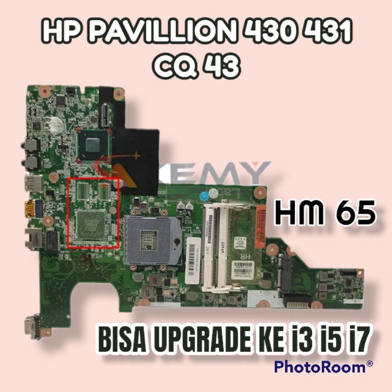 Jual motherboard mainboard mobo Laptop HP pavillion 430 431 Compaq CQ43 ...