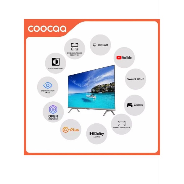 Jual TV Coocaa 32S3U 32 inch OS Coolita 2.0 - Smart tv - FHD - 60 Hz ...