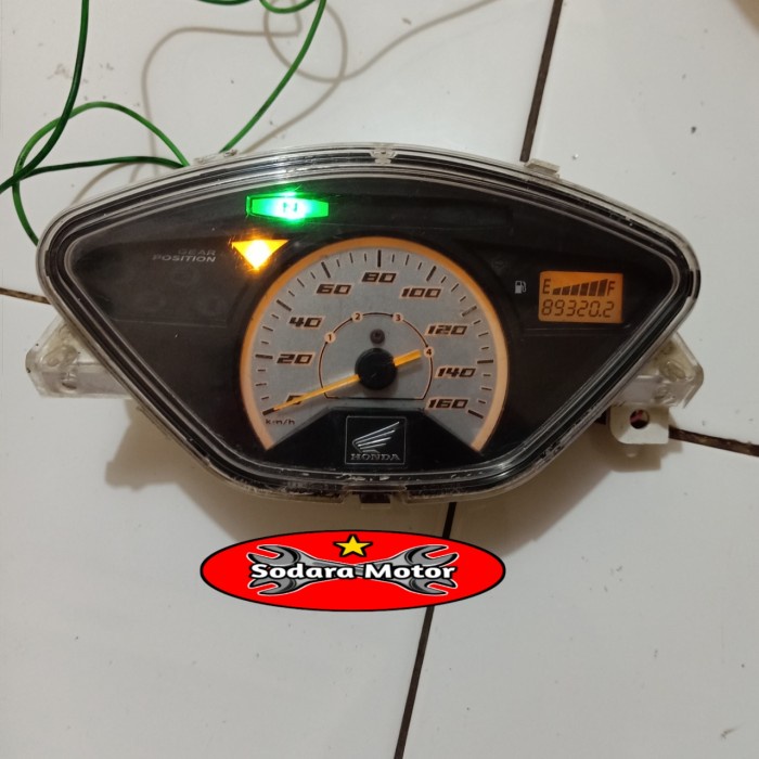 Jual Speedometer spidometer kilometer Supra X 125 old origonal bekas