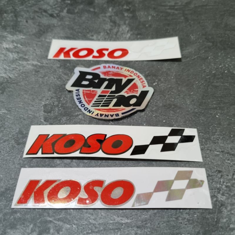 Jual STICKER STIKER KOSO CUTTING | Shopee Indonesia