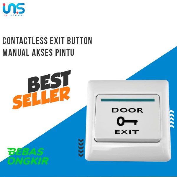 Jual Aksesoris Akses Kontrol Pintu Exit Button Manual ORIGINAL | Shopee ...