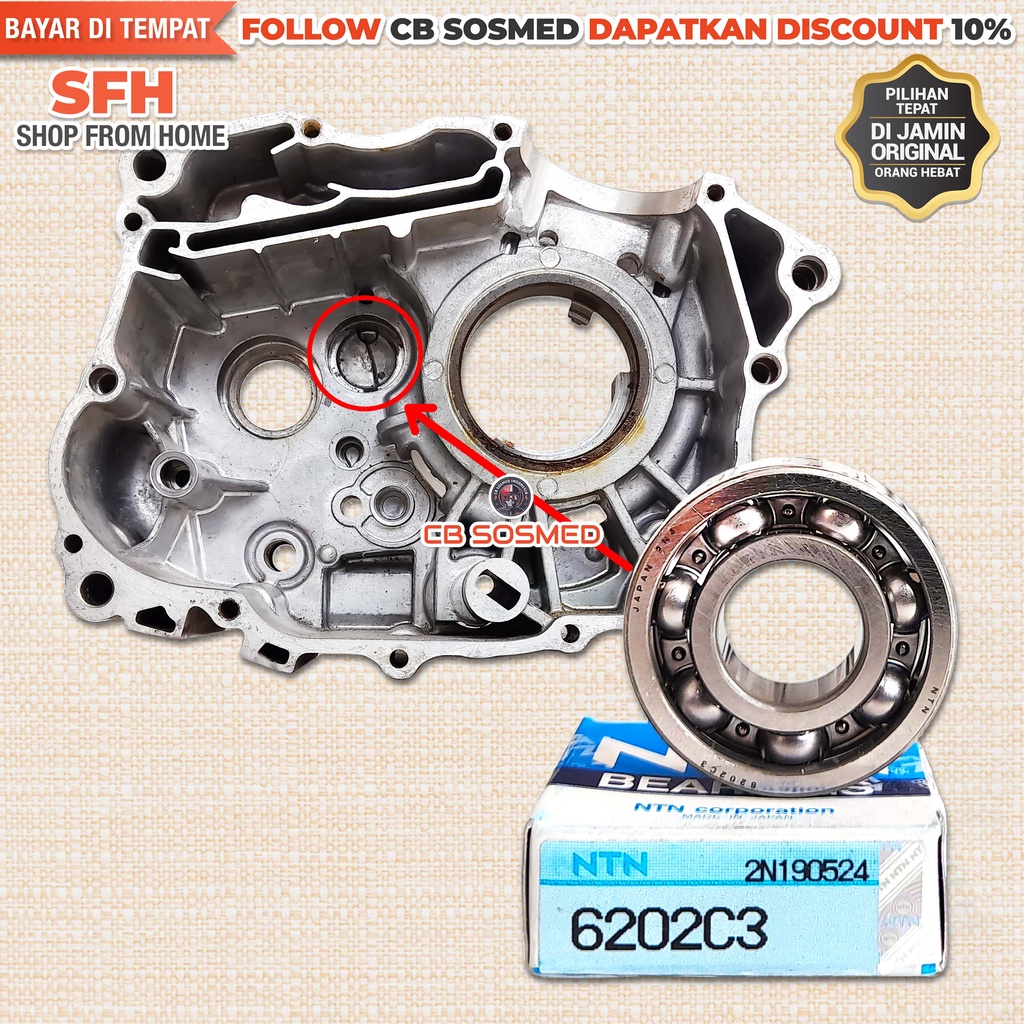 Jual Paket Bearing Mesin Tiger Revo Full Set Laher Rasio Tiger ...